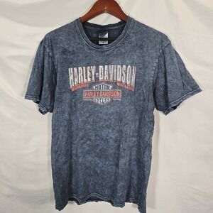 Harley Davidson Men's Tshirt‎ Size Medium Irvine Orange County CA Distressed
